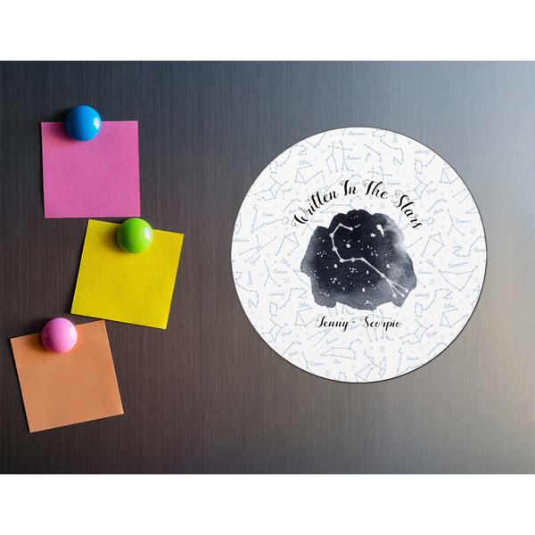 Zodiac Constellations Round Fridge Magnet - LIFESTYLE