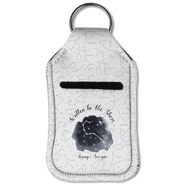 Zodiac Constellations Sanitizer Holder Keychain - Small (Front Flat)