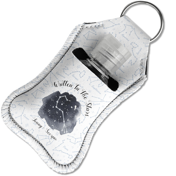 Zodiac Constellations Sanitizer Holder Keychain - Small in Case