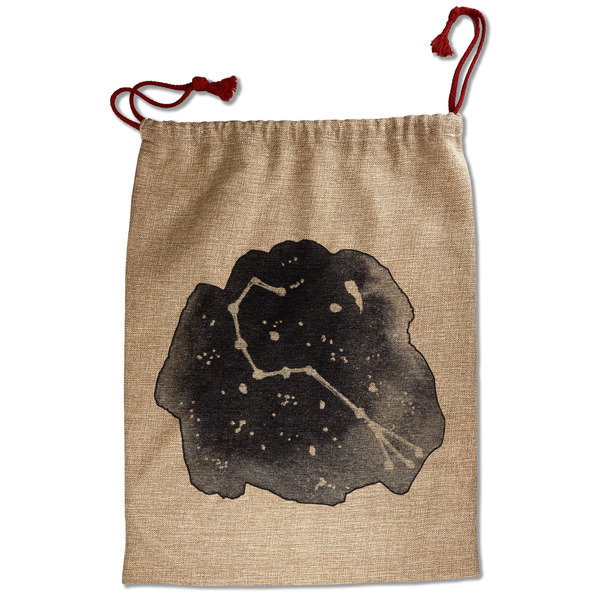 Zodiac Constellations Santa Bag - Front