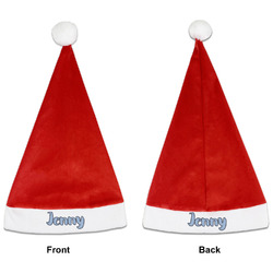 Zodiac Constellations Santa Hat - Front & Back (Personalized)