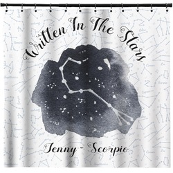 Zodiac Constellations Shower Curtain - Custom Size (Personalized)