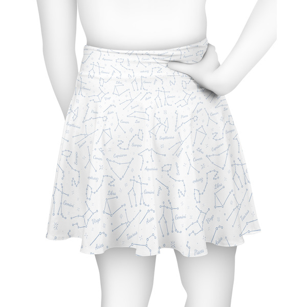 Zodiac Constellations Skater Skirt - Back
