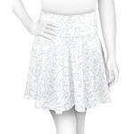 Zodiac Constellations Skater Skirt - 2X Large