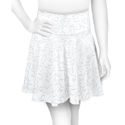 Zodiac Constellations Skater Skirt - 2X Large
