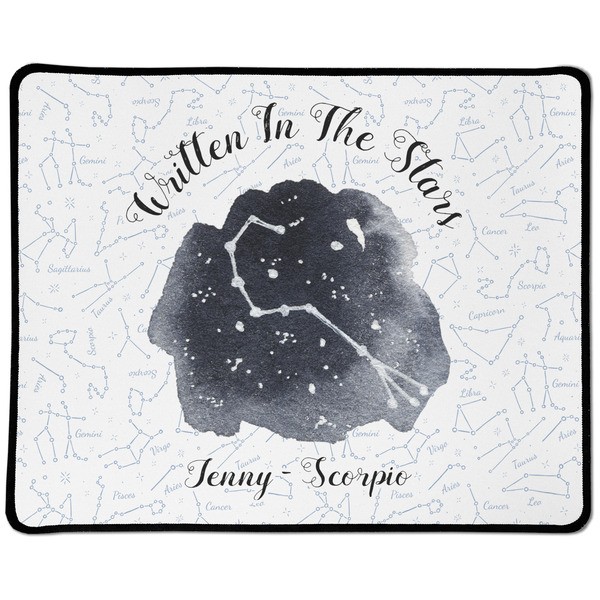 Custom Zodiac Constellations Large Gaming Mouse Pad - 12.5" x 10" (Personalized)
