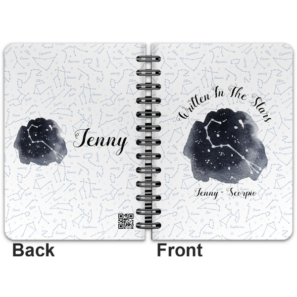 Zodiac Constellations Spiral Journal 5 x 7 - Apvl