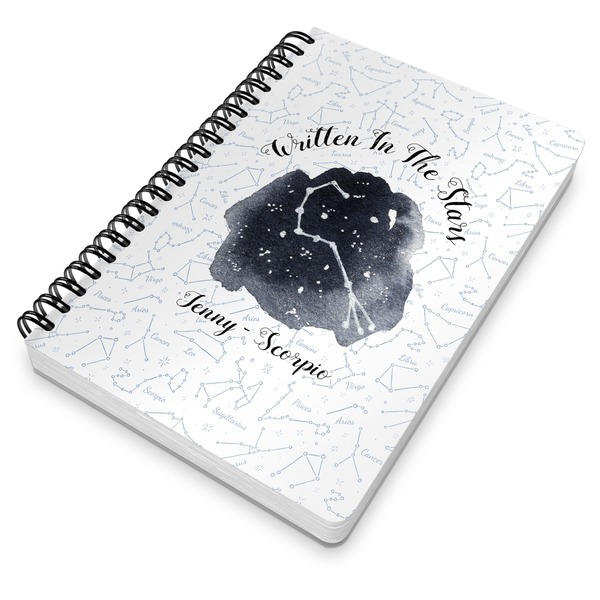 Zodiac Constellations Spiral Journal 7 x 10 - Main