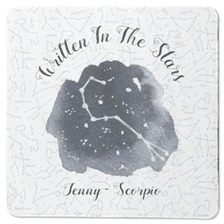 Zodiac Constellations Square Rubber Backed Coaster (Personalized)