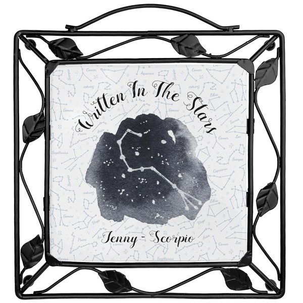 Custom Zodiac Constellations Square Trivet (Personalized)