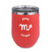 Zodiac Constellations Stainless Wine Tumblers - Coral - Double Sided - Front