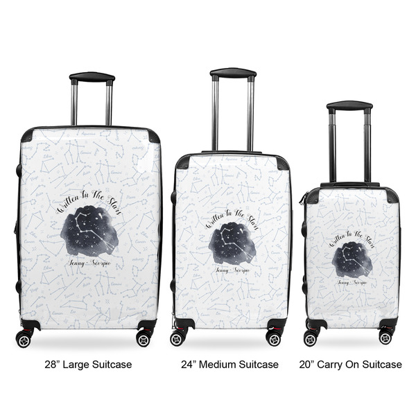 Zodiac Constellations Suitcase Set 1 - APPROVAL