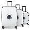 Zodiac Constellations 3 Piece Luggage Set - 20" Carry On, 24" Medium Checked, 28" Large Checked (Personalized)