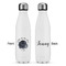 Zodiac Constellations Tapered Water Bottle - Apvl
