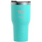 Zodiac Constellations Teal RTIC Tumbler (Front)