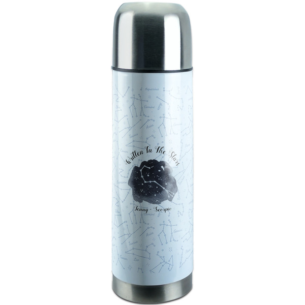 Custom Zodiac Constellations Stainless Steel Thermos (Personalized)