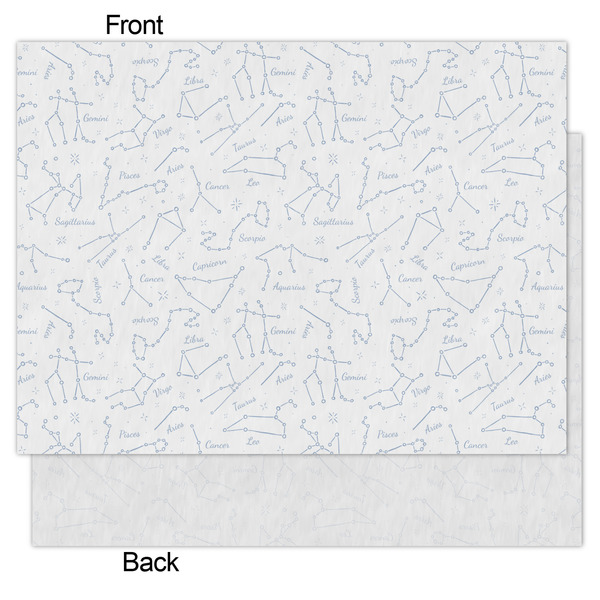 Zodiac Constellations Tissue Paper - Heavyweight - Medium - Front & Back