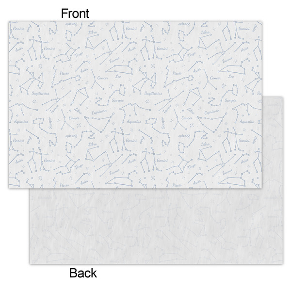 Zodiac Constellations Tissue Paper - Heavyweight - Small - Front & Back