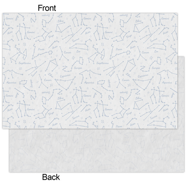 Zodiac Constellations Tissue Paper - Heavyweight - XL - Front & Back
