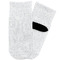 Zodiac Constellations Toddler Ankle Socks - Single Pair - Front and Back