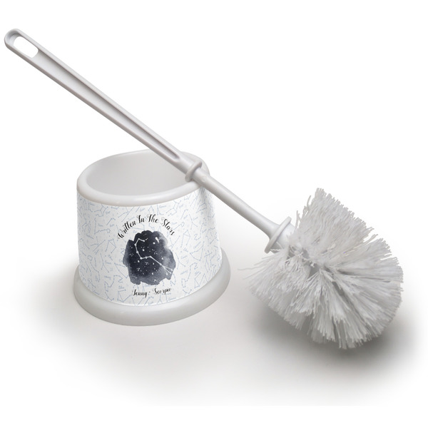Custom Zodiac Constellations Toilet Brush (Personalized)