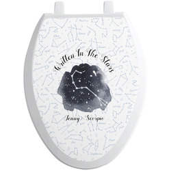 Zodiac Constellations Toilet Seat Decal - Elongated (Personalized)