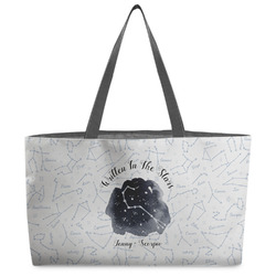 Zodiac Constellations Beach Totes Bag - w/ Black Handles (Personalized)