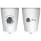 Zodiac Constellations Trash Can White - Front and Back - Apvl