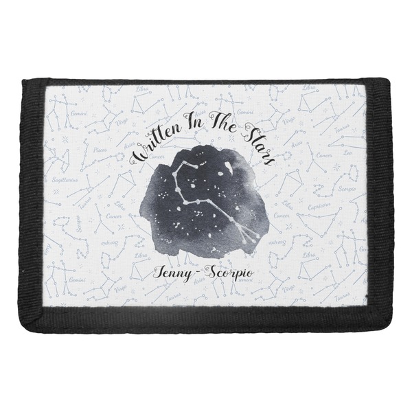 Custom Zodiac Constellations Trifold Wallet (Personalized)