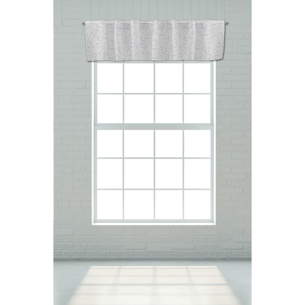 Zodiac Constellations Valance - On window