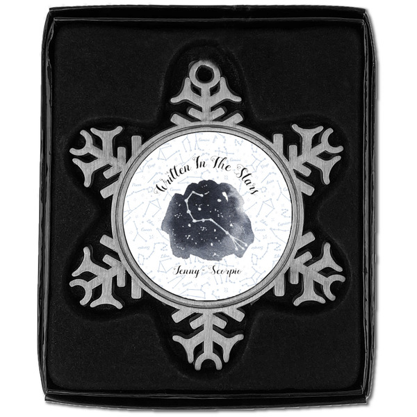 Zodiac Constellations Vintage Snowflake - In box