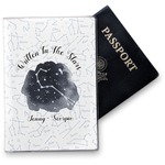 Zodiac Constellations Vinyl Passport Holder (Personalized)