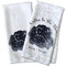 Zodiac Constellations Waffle Weave Towels - Two Print Styles