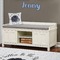 Zodiac Constellations Wall Name Decal Above Storage bench