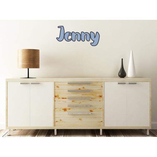 Zodiac Constellations Wall Name Decal On Wooden Desk