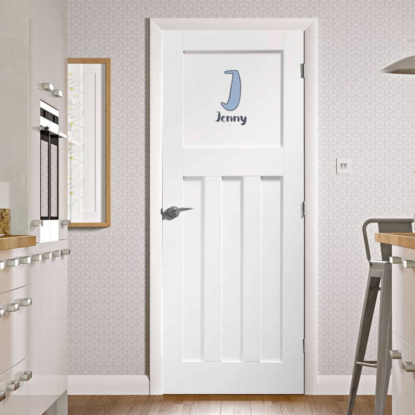 Zodiac Constellations Wall Name & Initial Medium on Door