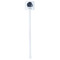 Zodiac Constellations White Plastic Stir Stick - Single Sided - Square - Single Stick