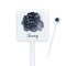 Zodiac Constellations Square Plastic Stir Sticks - Single Sided (Personalized)
