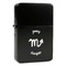 Zodiac Constellations Windproof Lighters - Black - Front/Main