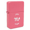Zodiac Constellations Windproof Lighters - Pink - Front/Main
