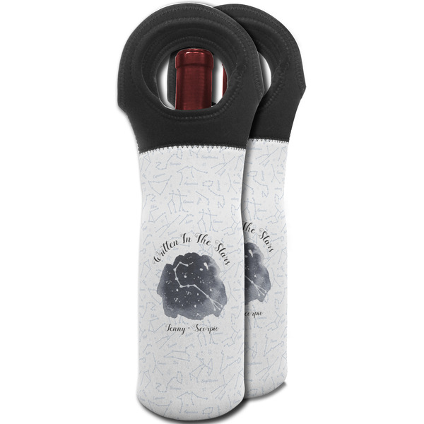 Zodiac Constellations Wine Tote Bag - MAIN