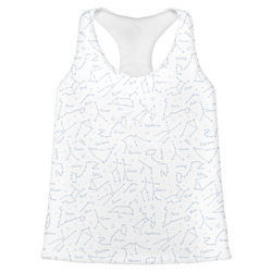 Zodiac Constellations Womens Racerback Tank Top - X Large