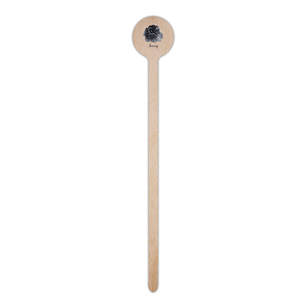 Zodiac Constellations Wooden 6" Stir Stick - Round - Single Stick