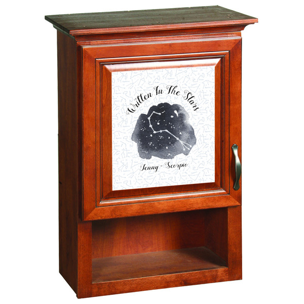 Zodiac Constellations Wooden Cabinet Decal (Medium)