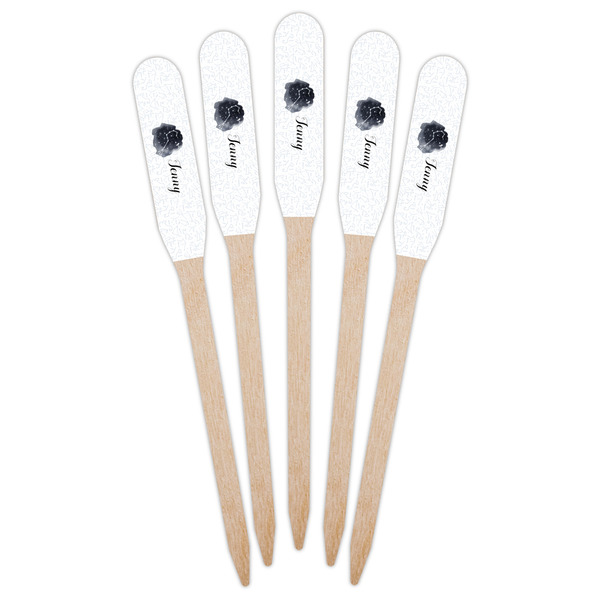 Zodiac Constellations Wooden Food Pick - Paddle - Fan View