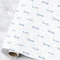 Zodiac Constellations Wrapping Paper Roll - Large - Main