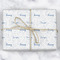 Zodiac Constellations Wrapping Paper Roll - Matte - Wrapped Box