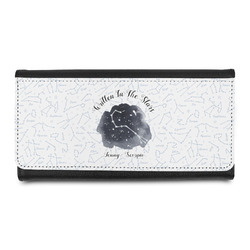 Zodiac Constellations Leatherette Ladies Wallet (Personalized)