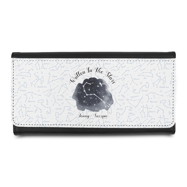 Custom Zodiac Constellations Leatherette Ladies Wallet (Personalized)
