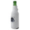 Zodiac Constellations Zipper Bottle Cooler - ANGLE (bottle)